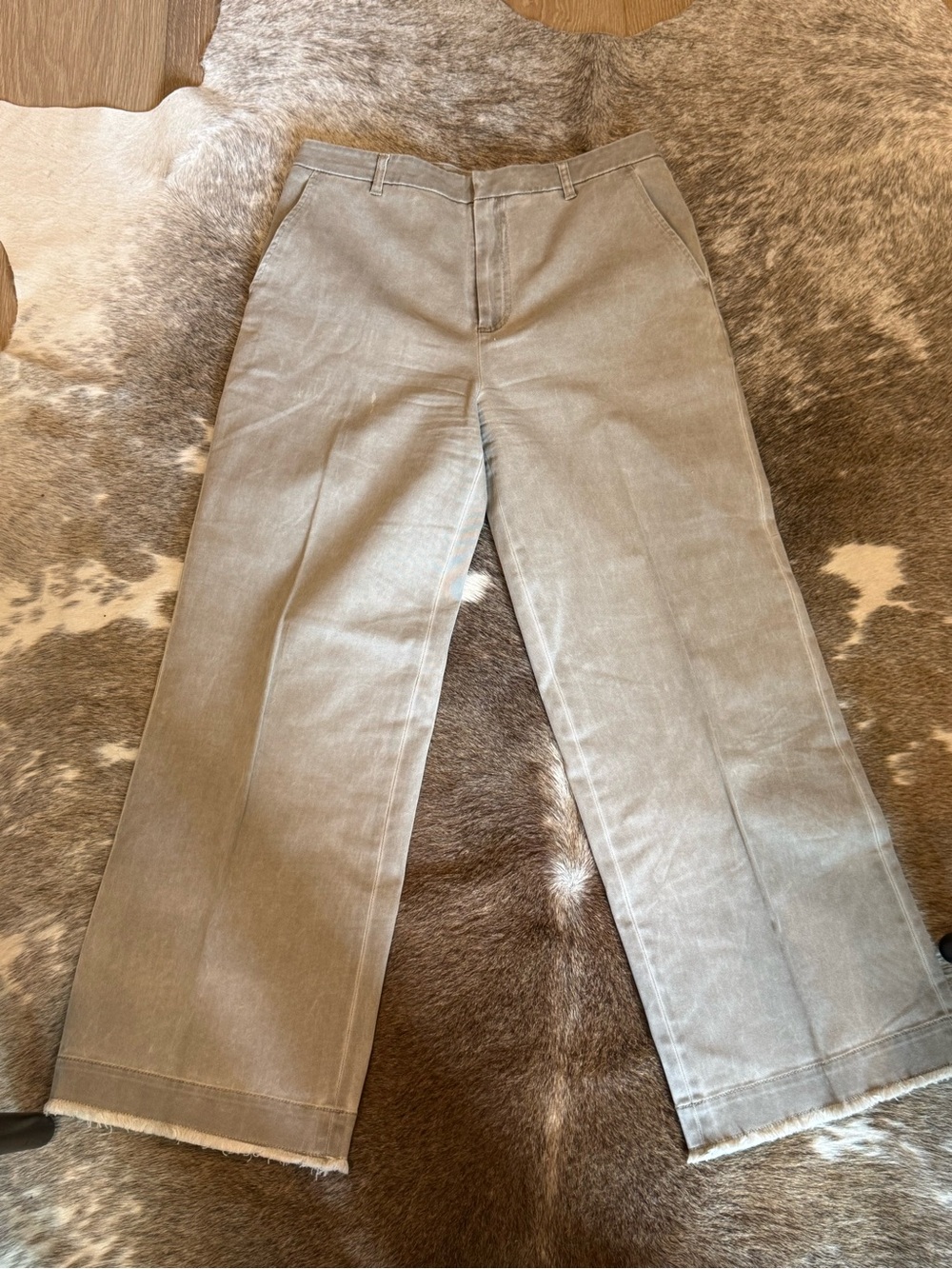 ATM women’s khaki green ankle Pants